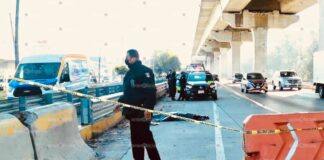 Hombre muere arrollado en la autopista México-Puebla
