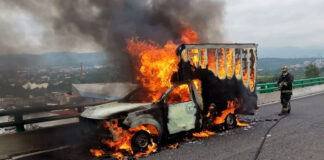 Incendian autos durante bloqueos en límites de Jalisco y Zacatecas bloqueos