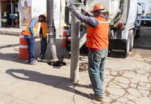 Paola Angon entrega obra de alcantarillado sanitario en Cocoyotla paola