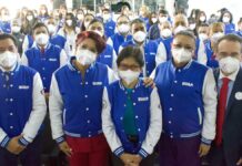Rectora BUAP asiste a informe de actividades de Prepa Calderón Rectora