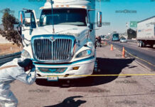 Matan a trailero durante intento de asalto en la Puebla-Orizaba trailero