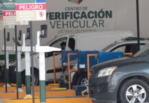 Suman más de 46 mil vehículos verificados en Puebla en un mes