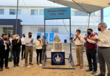 Colocan primeras piedras de Enfermería y Estomatología BUAP en Acatzingo Acatzingo