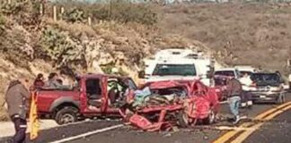Accidente deja 3 muertos y 4 lesionados en la Cuacnopalan-Oaxaca Accidente