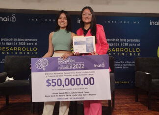 Estudiantes BUAP ganan Premio a la Innovación y Buenas Prácticas en la Protección de Datos Personales 2022