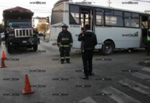 Choque entre ruta 17 y tortón deja 5 heridos en Bulevar 18 de Noviembre