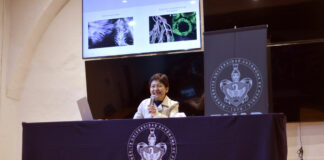 Lilia Cedillo dicta conferencia con motivo del Día del Biólogo Rectora