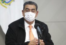 Sergio Salomón anuncia la construcción de carretera Equimita-Zacapoaxtla Sergio