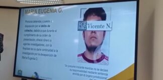 Vicente “N”, identificado como presunto feminicida de Maru Ocampo Vicente