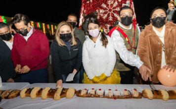 Encabeza Paola Angon festejos por el Día de Reyes en Cholula