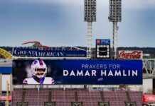Damar Hamlin reacciona y participa en videollamada con sus compañeros