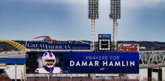 Damar Hamlin reacciona y participa en videollamada con sus compañeros