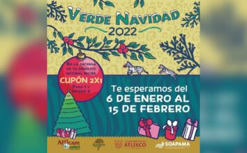 Atlixco se suma a la campaña de reciclaje “Verde Navidad 2022”