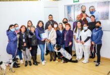 DIF Municipal imparte curso “Tanatología Post COVID, asistido con canes”