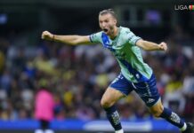 Club Puebla le saca el empate al América en el Estadio Azteca