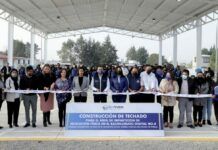 Entrega Mundo Tlatehui techado en Bachillerato Digital 4