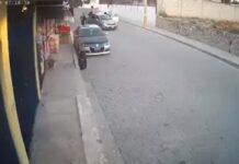 En Tecamachalco captan robo e intento de secuestro