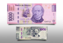 Banxico retirará el billete de mil pesos