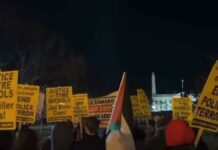 Protestan frente Casa Blanca por muerte de joven afroamericano Casa Blanca