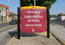 Dan mantenimiento a señalética para delimitar Centro Histórico señalética