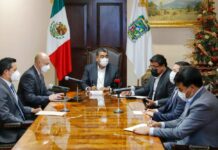 Instala Sergio Salomón mesa de acción vs violencia contra la mujer