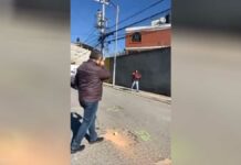 Toluca: Convierten baches en campo de golf como protesta toluca