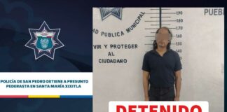 Arrestan a presunto pederasta en San Pedro Cholula Cholula