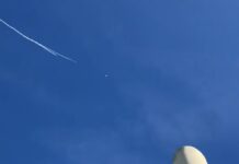 EU derriba globo chino en costa de Carolina del Norte