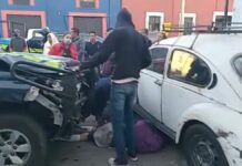 Patrulla atropella a menor en Puebla capital