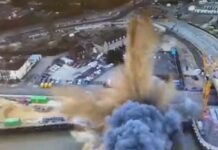 Explota bomba de la II Guerra Mundial en Reino Unido