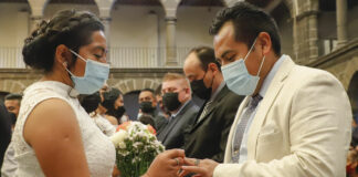 Celebración de Matrimonios Gratuitos une a 137 parejas de Puebla Matrimonios