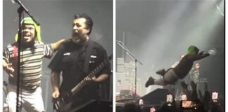 ‘Medio Metro’ comparte escenario con Molotov y se lanza al público Medio Metro