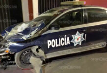 Patrulla choca contra camioneta en Cholula; hay dos lesionados patrulla