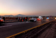 Policía turístico muere en choque sobre la pista Atlixco-Puebla Policía