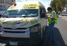 SMT asegura cinco unidades pirata en Puebla capital SMT