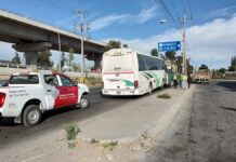 SMT y SSP detienen autobús que ofrecía transporte irregular SMT