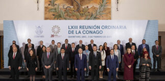 Sergio Salomón refrenda en Conago trabajo coordinado con AMLO Sergio
