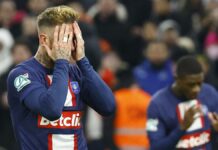 Sergio Ramos agrede a fotógrafo tras derrota del PSG en Champions Sergio Ramos