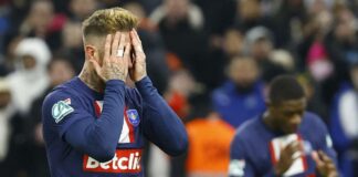 Sergio Ramos agrede a fotógrafo tras derrota del PSG en Champions Sergio Ramos