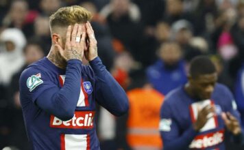 Sergio Ramos agrede a fotógrafo tras derrota del PSG en Champions Sergio Ramos