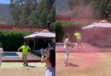 ¡Viral! Hombre se enoja en el “gender reveal” de su esposa y esta es la razón