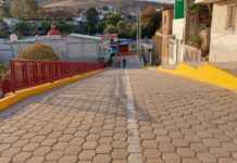 Entrega Ariadna Ayala obras en dos colonias de Atlixco