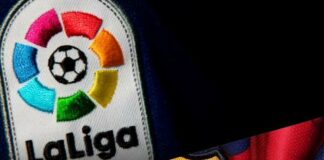 Liga española rechaza y repudia el caso Negreira Logo LaLiga y FC Barcelona