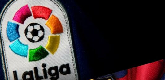 Logo LaLiga y FC Barcelona