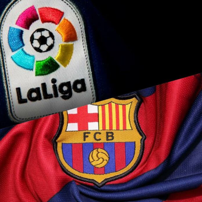 Logo LaLiga y FC Barcelona