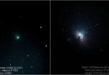 Investigadores y estudiantes BUAP captaron el “cometa verde” cometa