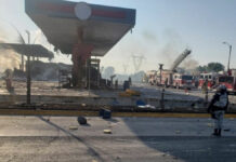 Explota gasolinera en Tula de Allende, Hidalgo gasolinera