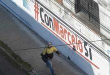 Marcelo Ebrard: Seguidores se deslindan de pintas alusivas en Puebla Marcelo