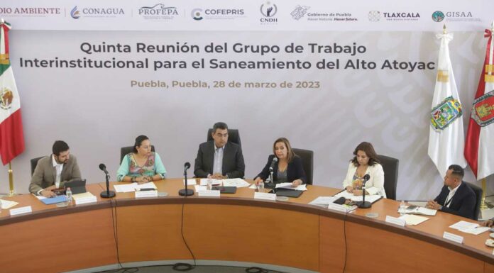 Gobierno “se toma muy enserio” atención al Río Atoyac: Sergio Salomón Atoyac