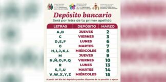 ¡Checa! Este es el calendario de pagos de pensiones Bienestar Bienestar